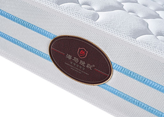 Thickened ODM Spring Double Bed Mattress , Anti Mite Cooling Gel Memory Foam Mattress