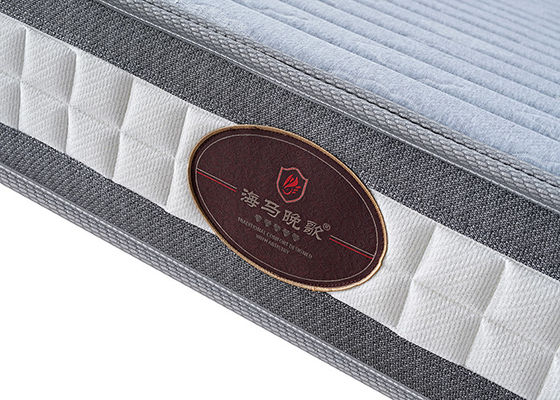 Compressed 2000 Pocket Sprung Mattress , Breathable Spring Foam Hybrid Mattress