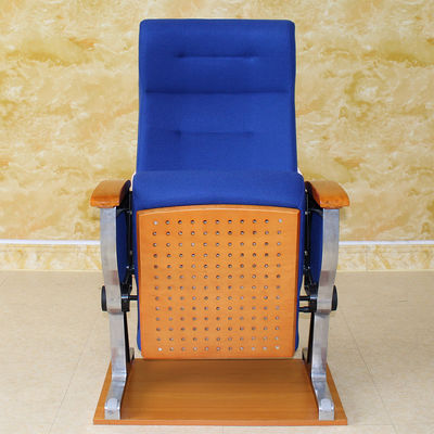 Anti Electrostatic Movie Theater Seat , Removable Folding Auditorium Chairs