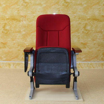 Dustproof Hypoallergenic Movie Theater Seating , Anti Fading Folding Cinema Seats
