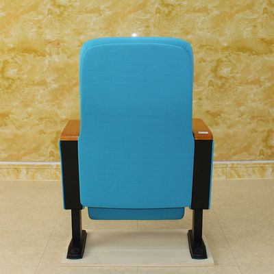 Detachable Folding Movie Cinema Hall Chairs Fire Resistant Conference Lecture Use