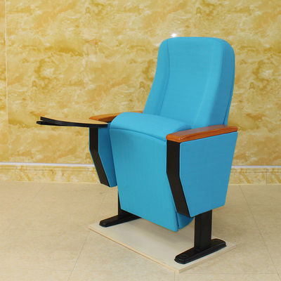 Detachable Folding Movie Cinema Hall Chairs Fire Resistant Conference Lecture Use