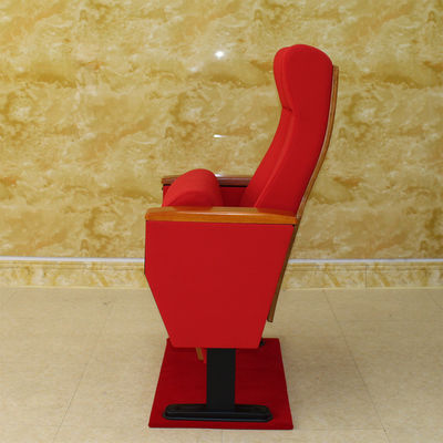 Hypoallergenic Washable Cinema Hall Chairs Folding Moistureproof High Density