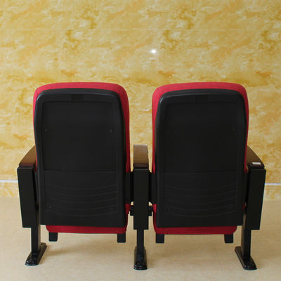 Multifunctional 2 Person Theater Folding Cinema Seats Anti Electrostatic