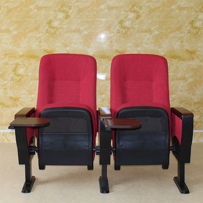 Multifunctional 2 Person Theater Folding Cinema Seats Anti Electrostatic