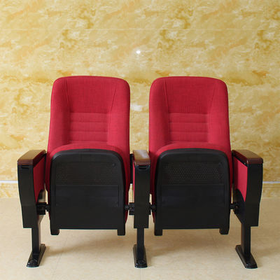 Multifunctional 2 Person Theater Folding Cinema Seats Anti Electrostatic