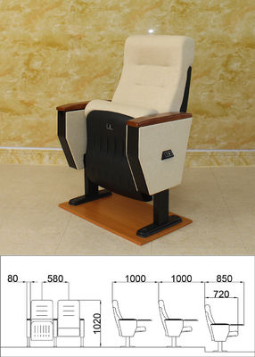 Anti Rusting Folding Cinema Seats Stadium Theater Moistureproof Washable