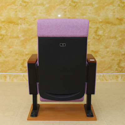 Antistatic Theater Chairs With Cup Holders , ODM Audience Seating Chairs IS09001