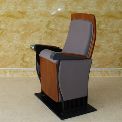 Removable Fireproof Foldable Auditorium Seating , Collapsible Audience Seating Chairs