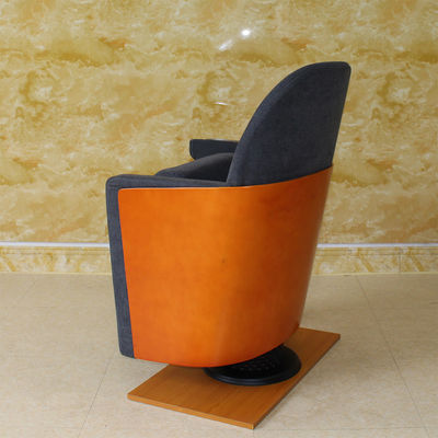 Noise Free Folding Cinema Seats Theater Hall Use High Resilience Detachable