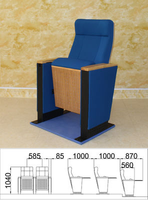 Anti Fading Auditorium Seating Chair